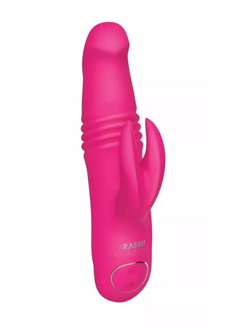 The Rabbit Company The Mini Thrusting Rabbit Rechargeable Silicone Vibrator