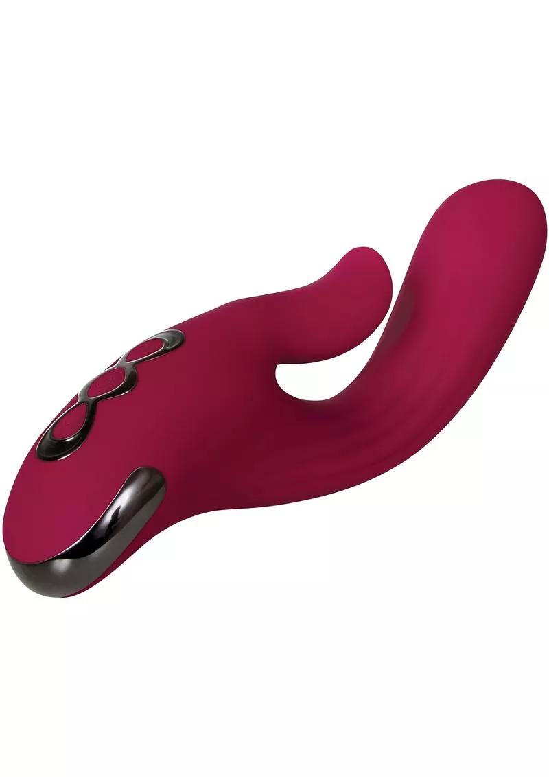 Red Dream Vibrator Multi Function Multi Speed Vibrator Silicone Rechargeable Burgundy - Shop Velvet Box Online
