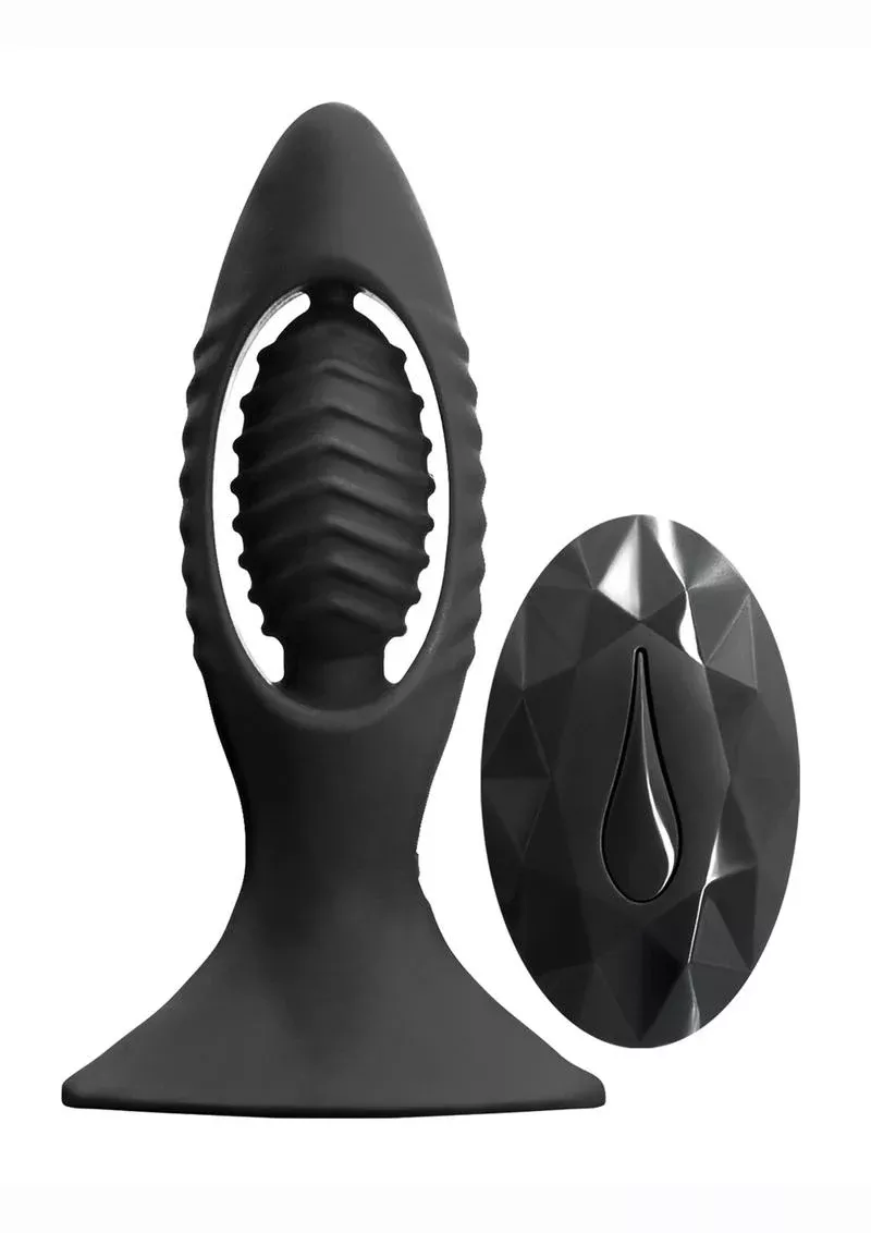 Renegade V2 Silicone Rechargeable Anal Plug with Remote Control