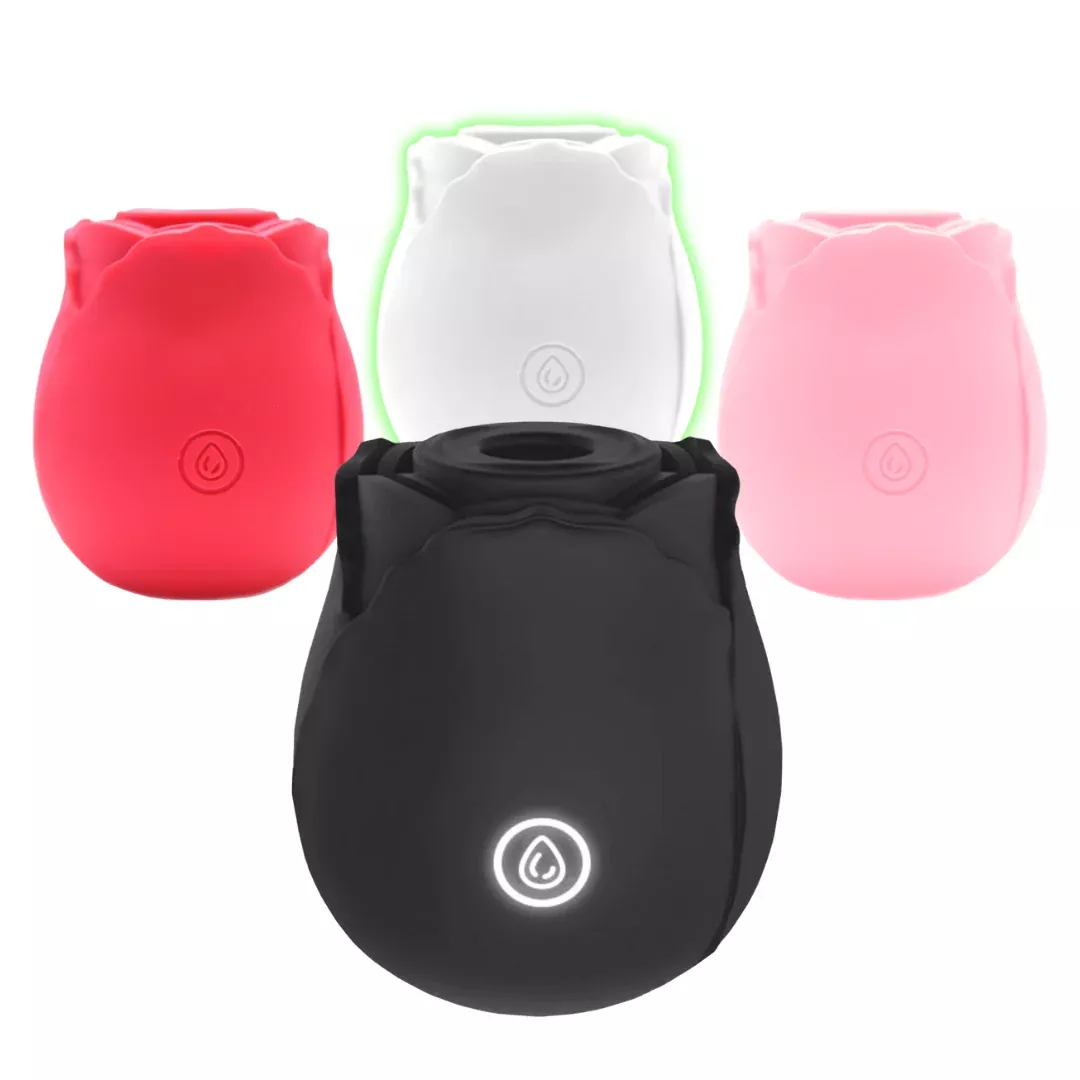 The Rose Rechargeable Silicone Clitoral Stimulator | Inya
