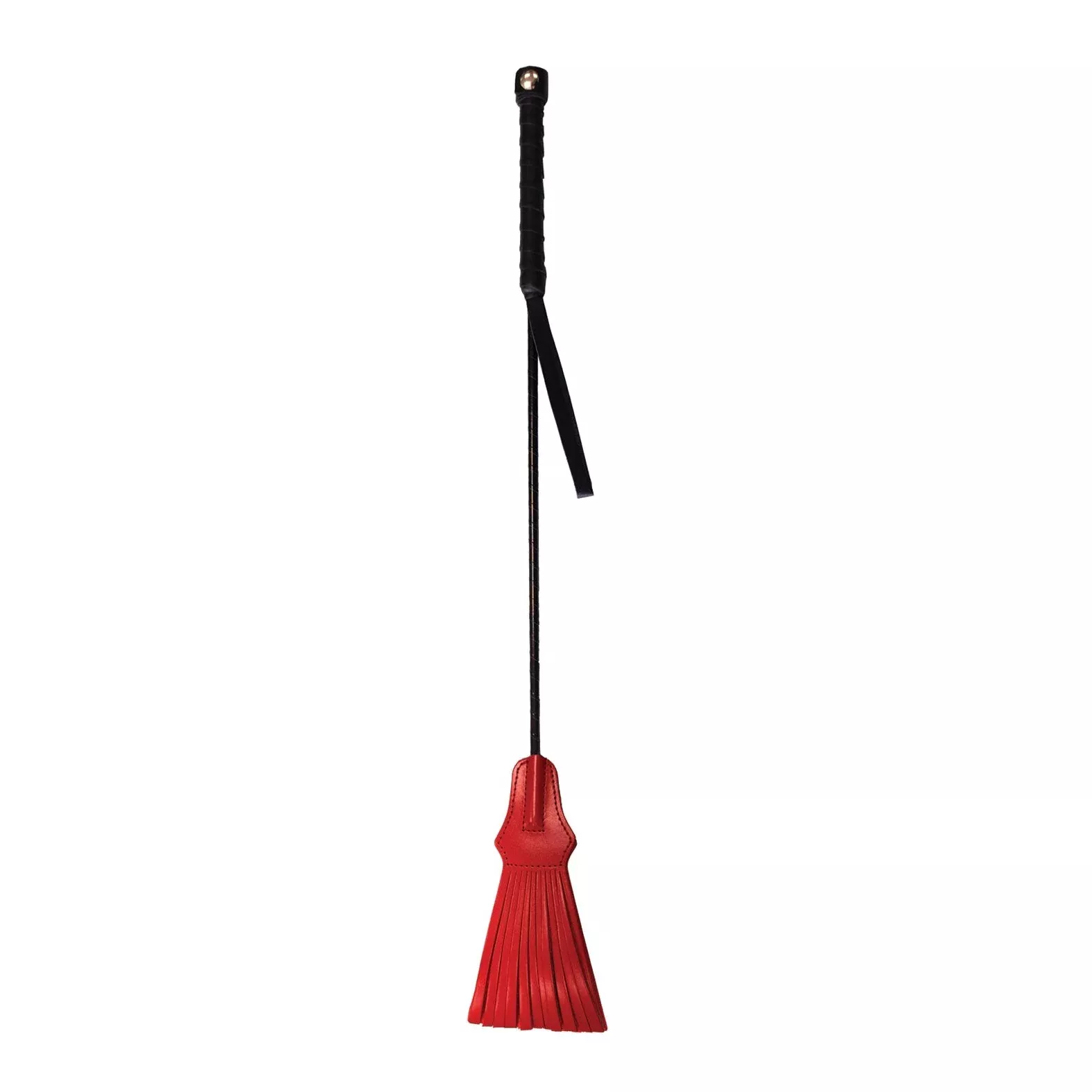 Rouge Tasseled Riding Crop