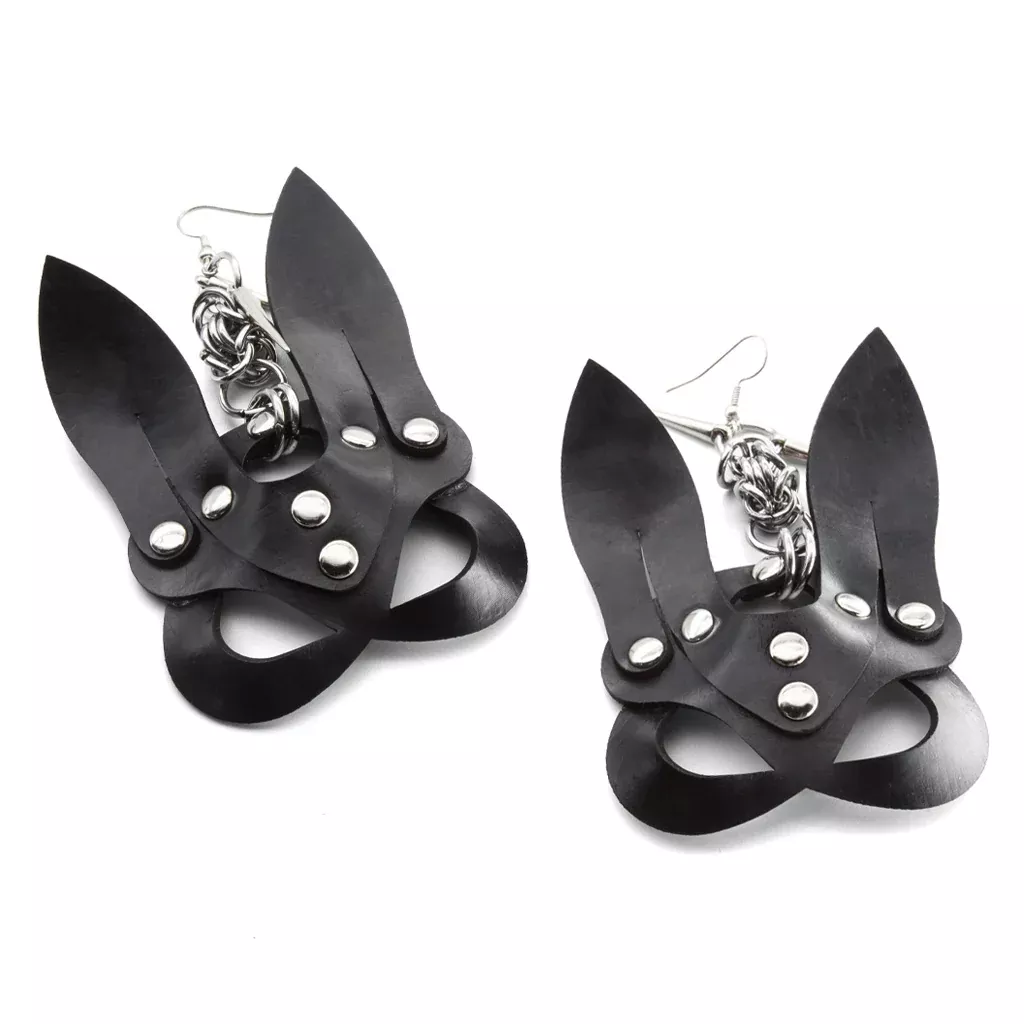 Rubber Bunny Earrings