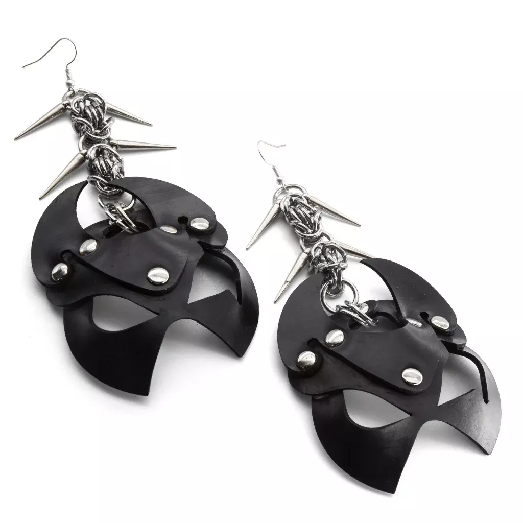 Rubber Devil Earrings