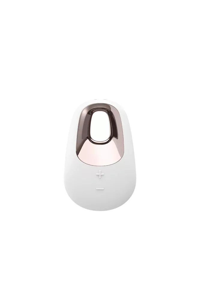 Satisfyer - Layons - White Temptation Vibrator - White/Rose Gold