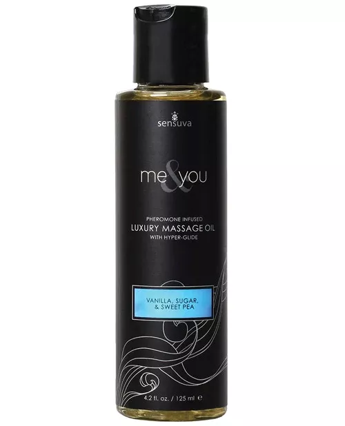Sensuva Me & You Massage Oil – Pheromone-Infused for Long-Lasting