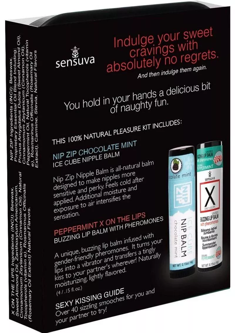 Sensuva Pheromone Infused Lips N Nips Pleasure Kit