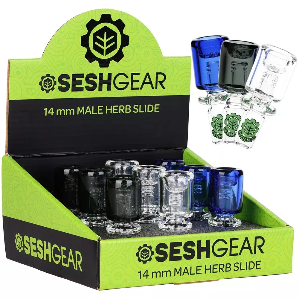 SeshGear Ash Catcher Herb Slide - 14mm M / 9ct
