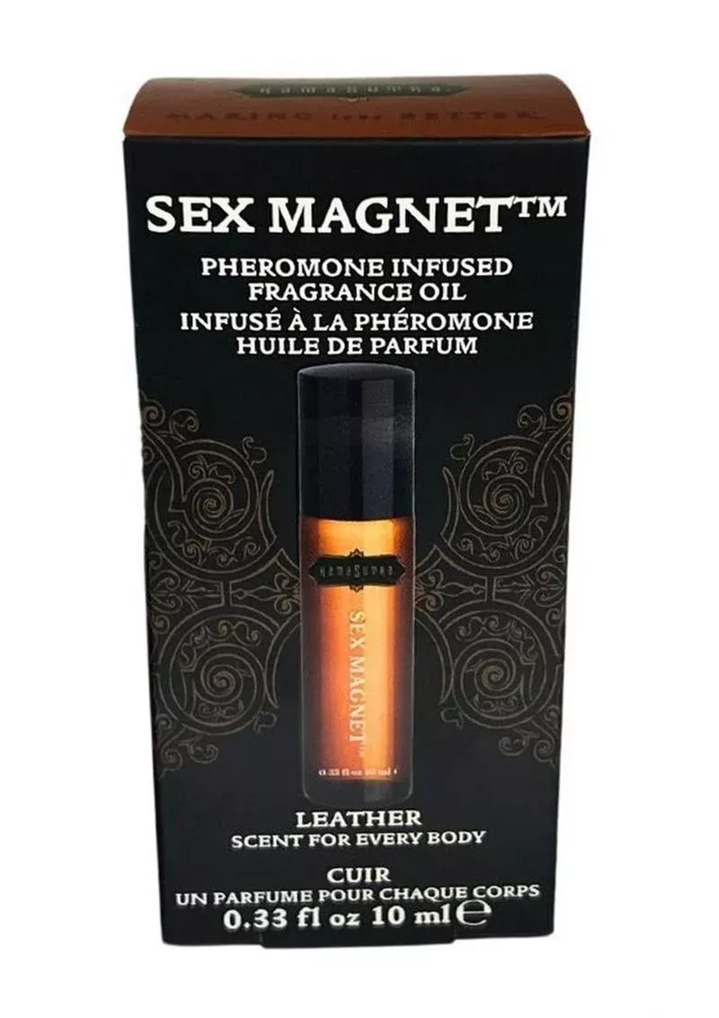 Sex Magnet Leather Pheromone Roll On