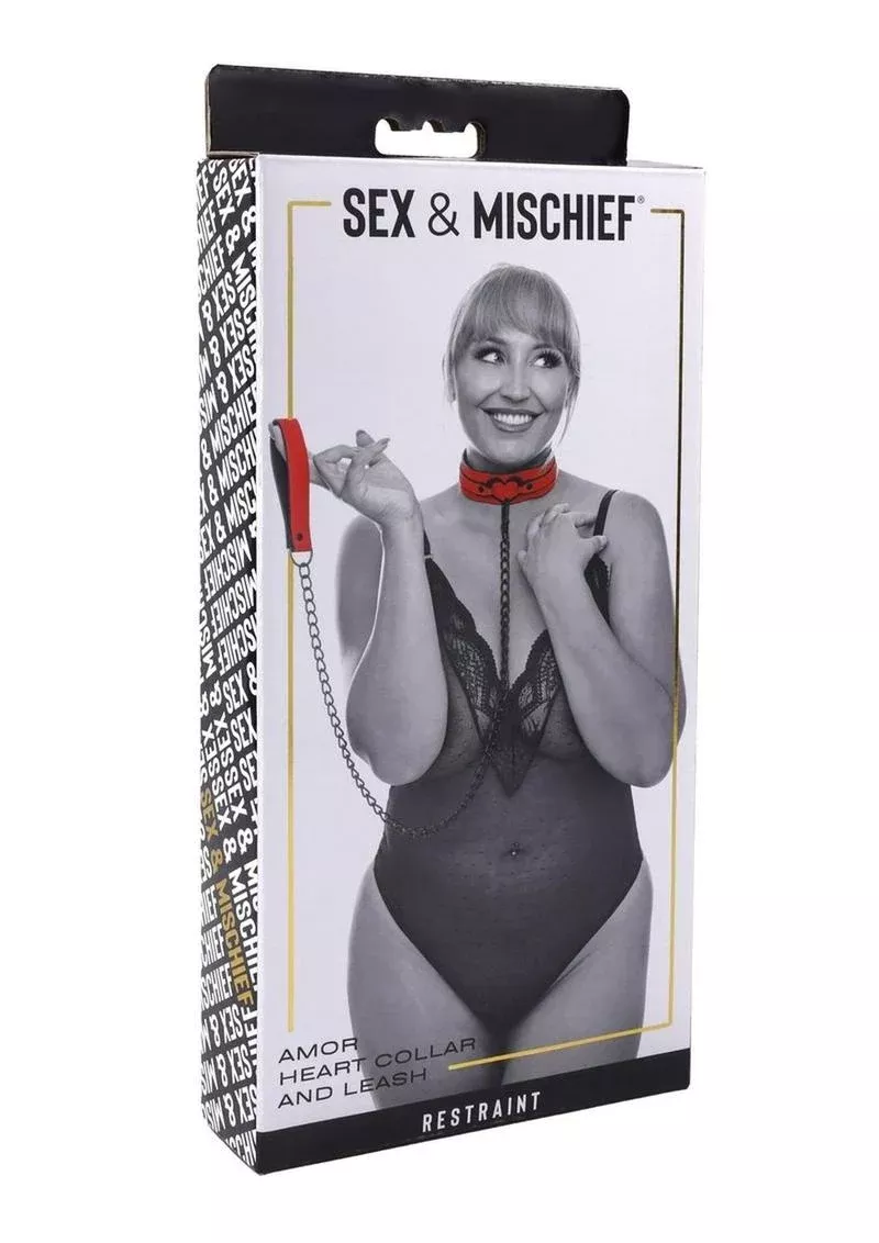 Sex & Mischief Amor Collar And Leash