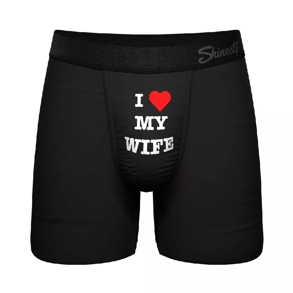 Shinesty Brownie Points Father's Day Ball Hammock Underwear M | Red Garter