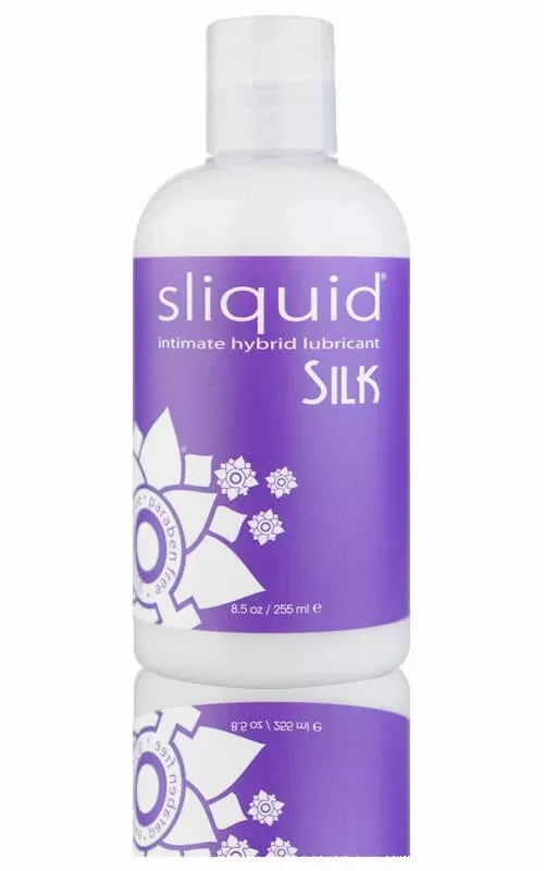 Sliquid Naturals Silk Intimate Hybrid Lubricant 8.5 oz