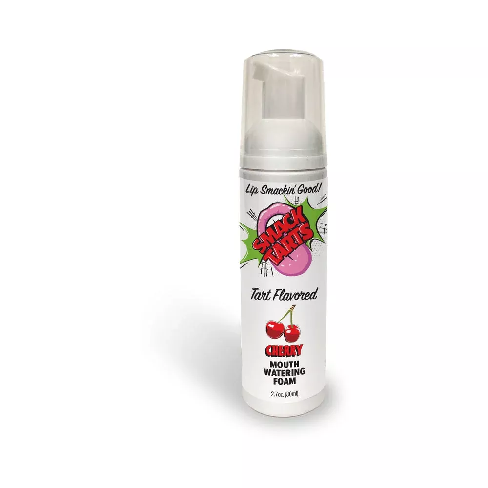 SMACK Tarts Sour Cherry Mouthwatering Foam 2.7 oz | Oral Play | Red Garter