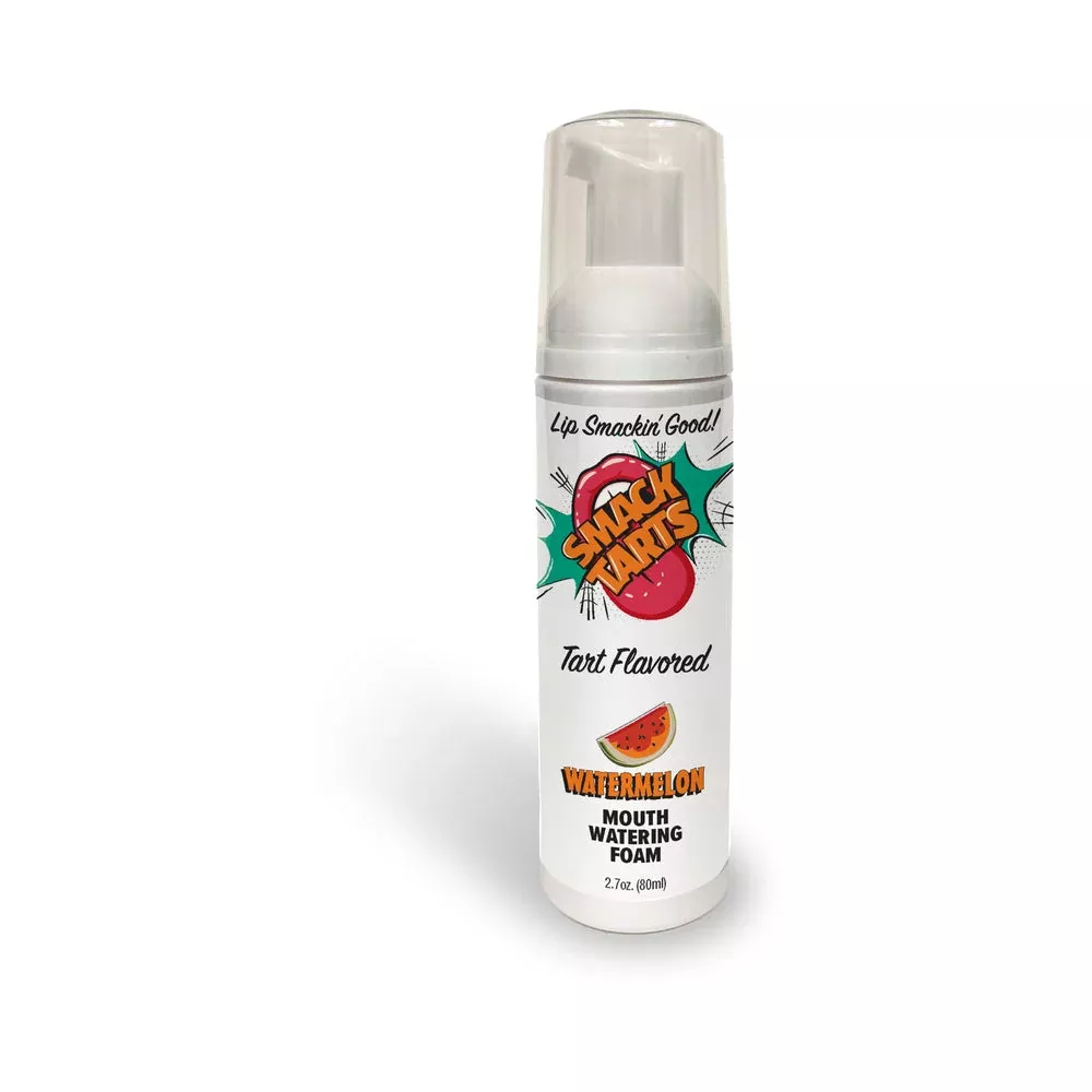 SMACK Tarts Sour Watermelon Mouthwatering Foam 2.7 oz | Oral Play | Red Garter
