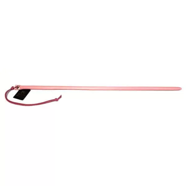 Spartacus 24 inch Leather Wrapped Cane Pink