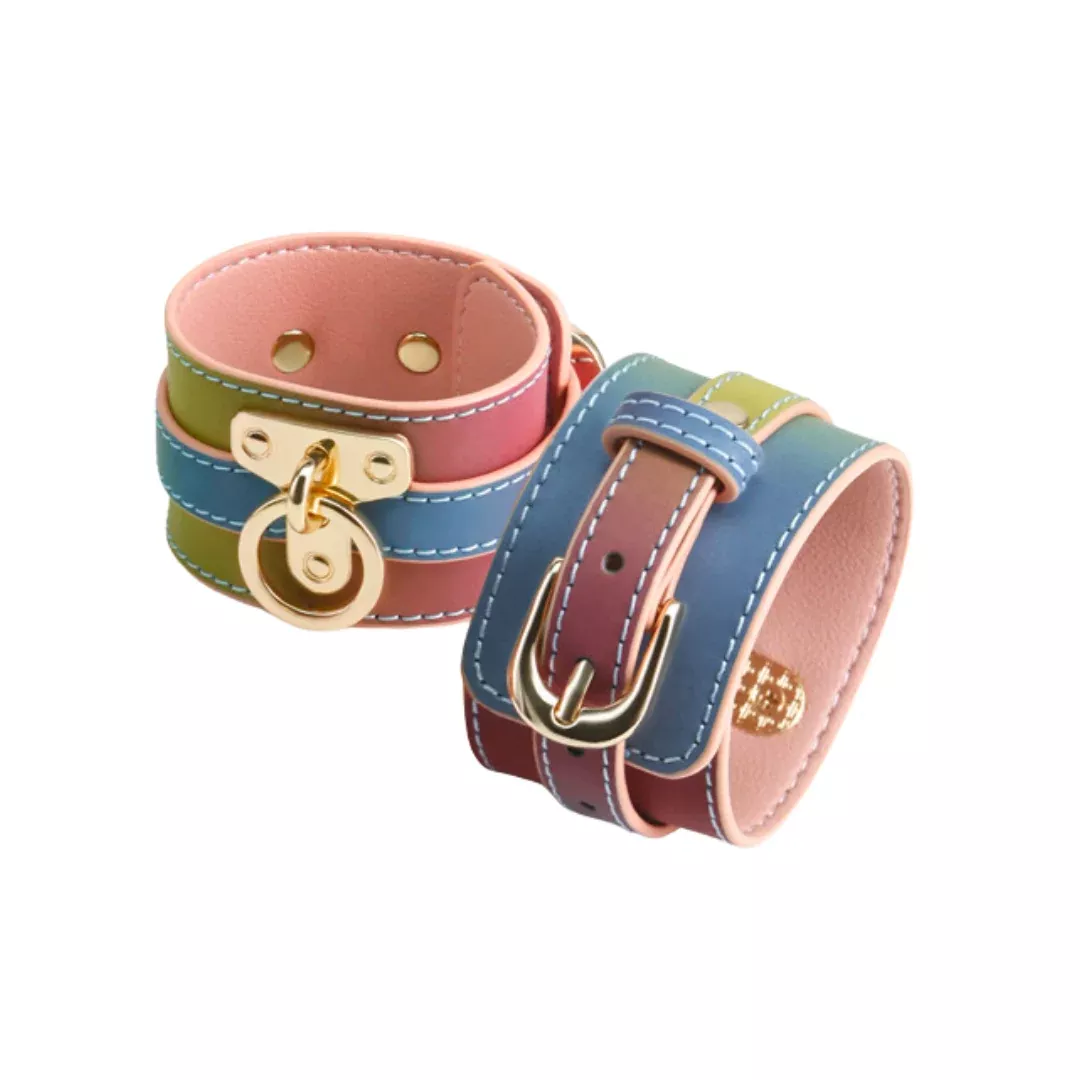 Spectra Rainbow BDSM Wrist Hand Cuff