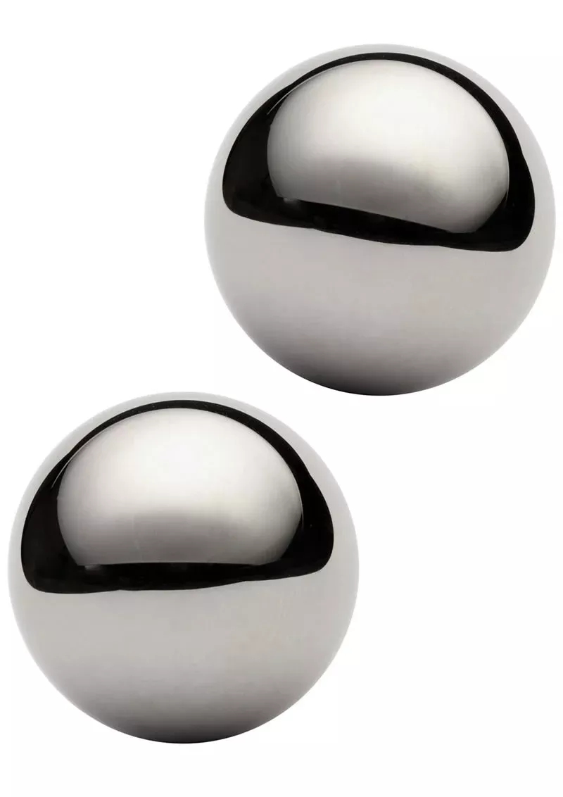 Steele Balls Stainless Steel Kegel Balls | Sex and Mischief