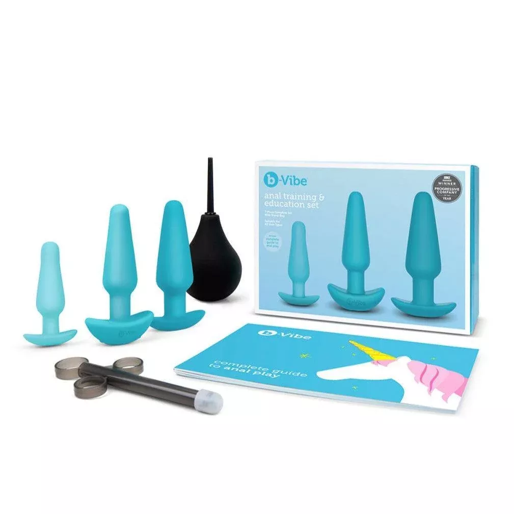 Stockroom | b-Vibe Anal Training & Education Butt Plug Set