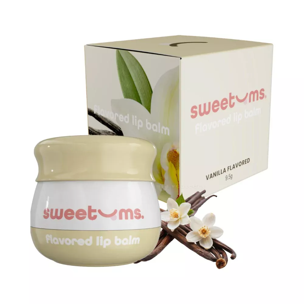 Sweetums Vanilla Flavored Lip Balm | Red Garter