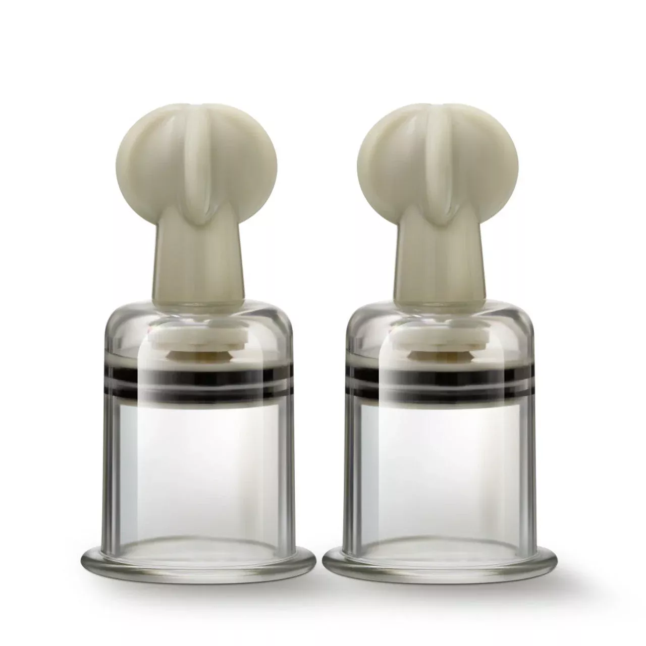 Temptasia Clit & Nipple Large Twist Suckers - 2-Pack