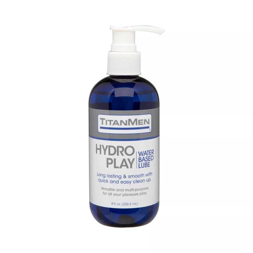 Titan Men - Hydro- Play Water Based Glide 8oz.