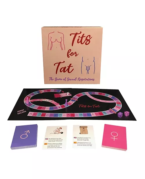 Tits For Tat Board Game - Couples Games