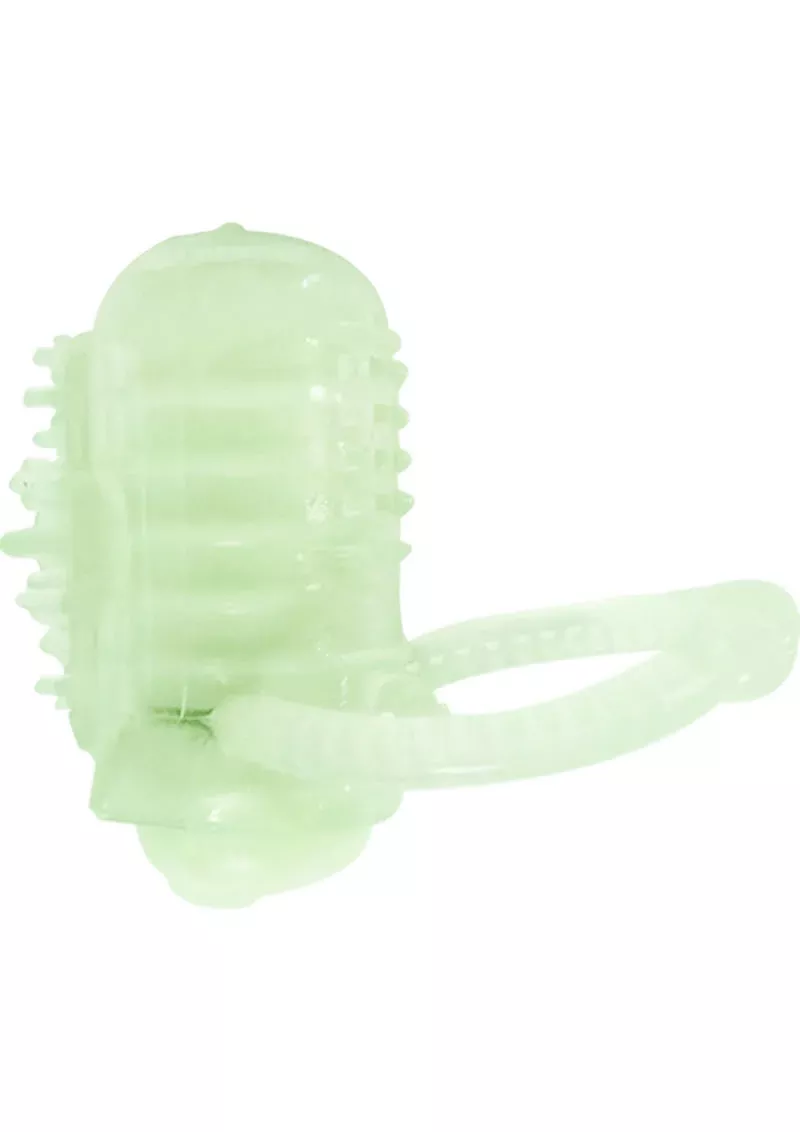 Tongue Dinger Night Stroker Vibrating Silicone Tongue Ring