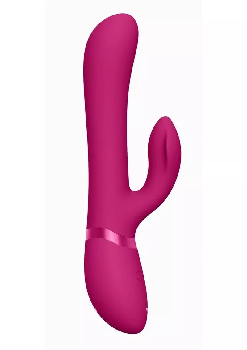 Vive Chou Rechargeable Silicone G-Spot Rabbit and Clitoral Stimulator