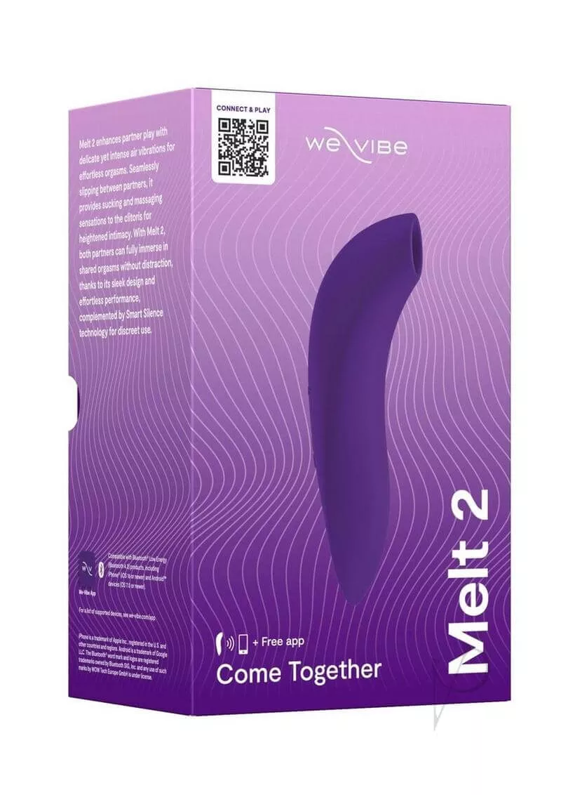 We-Vibe Melt 2 Come Together Couples Vibrator Purple