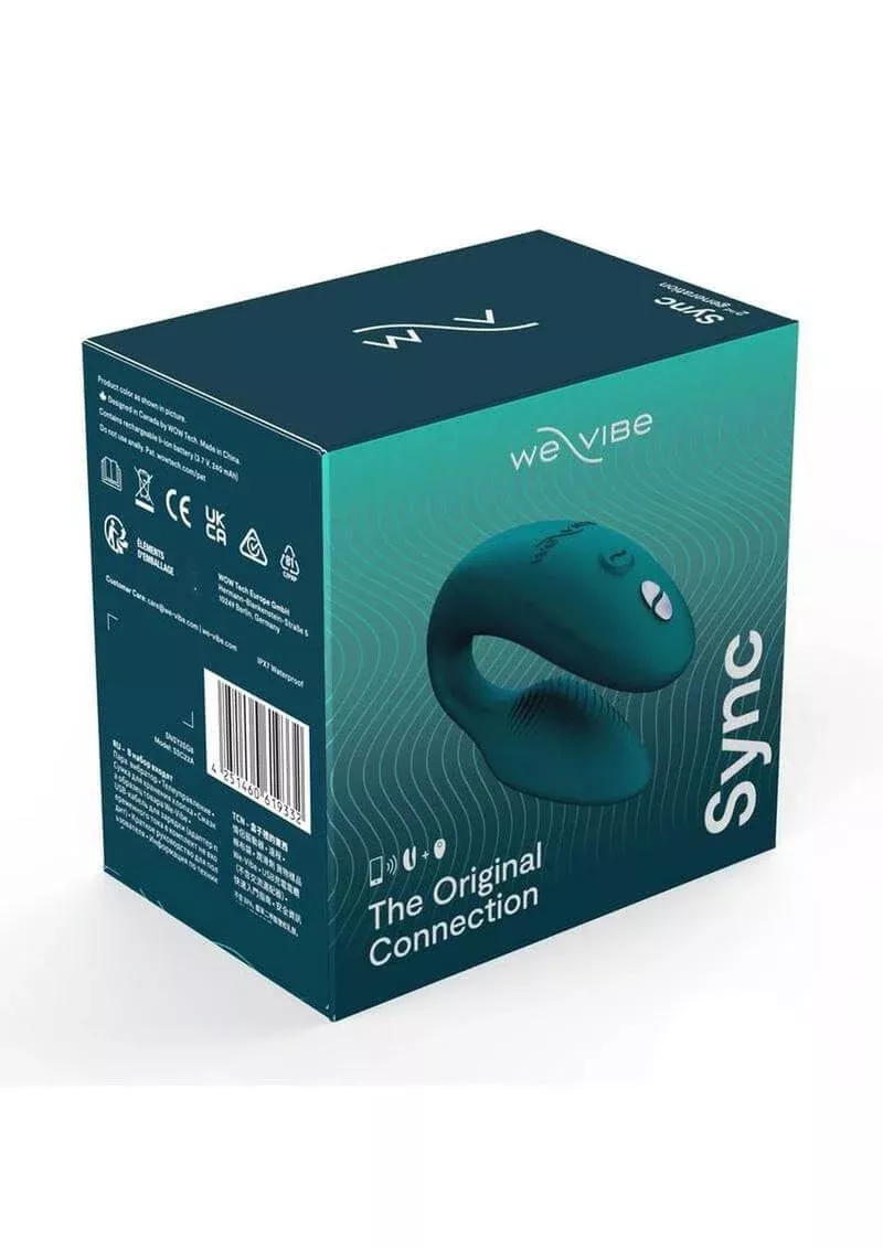 We-Vibe Sync 2 Couples Vibrator with Remote Control Green