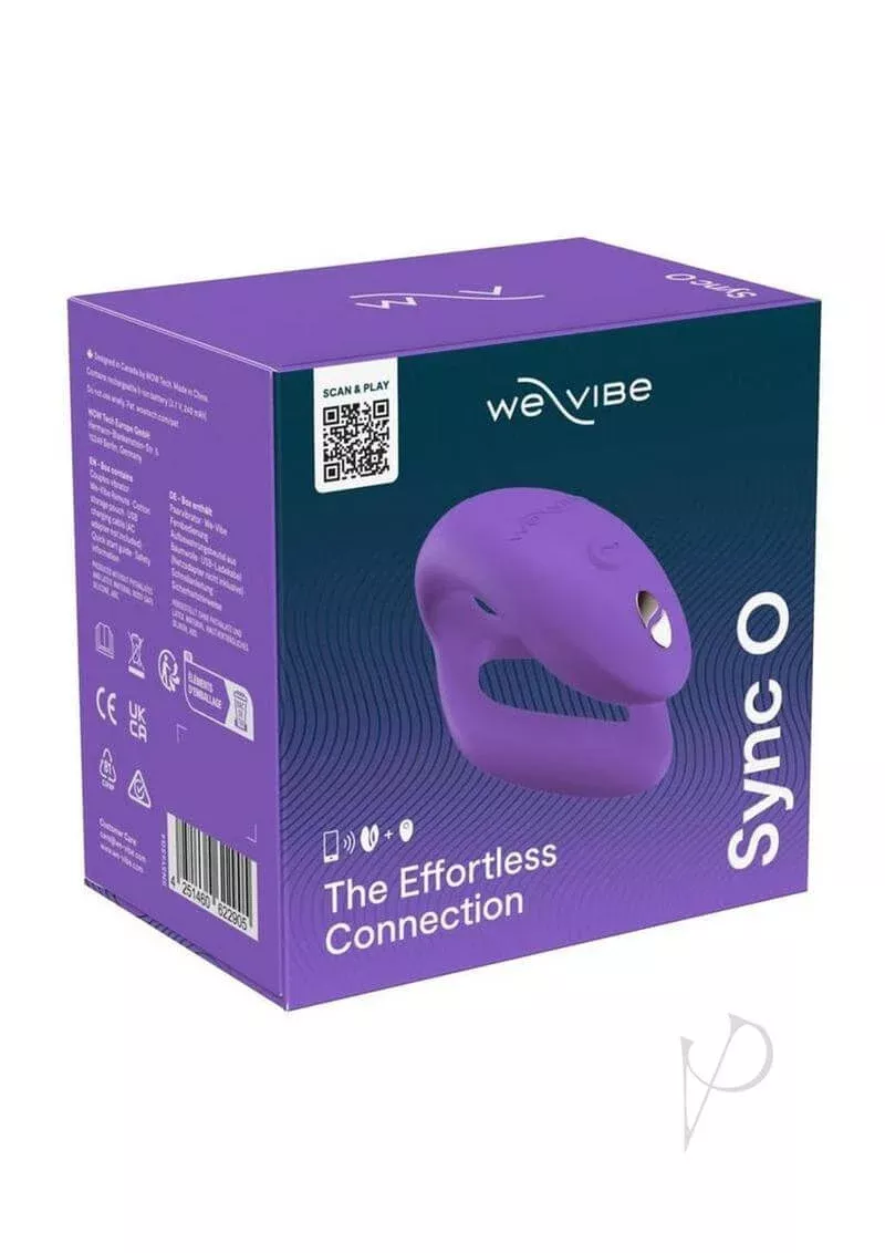 We-Vibe Sync O Couples Vibrator with Remote Control - Light Purple