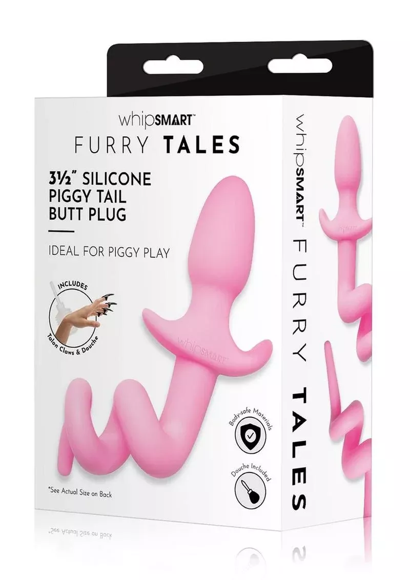 WhipSmart Play Tails Silicone Piggy Tail