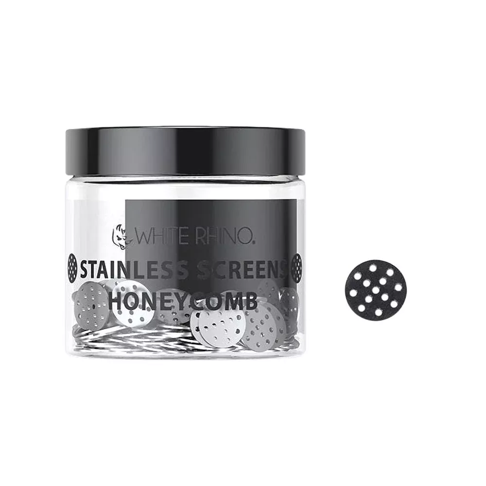 White Rhino Stainless Screen - Honeycomb 200ct