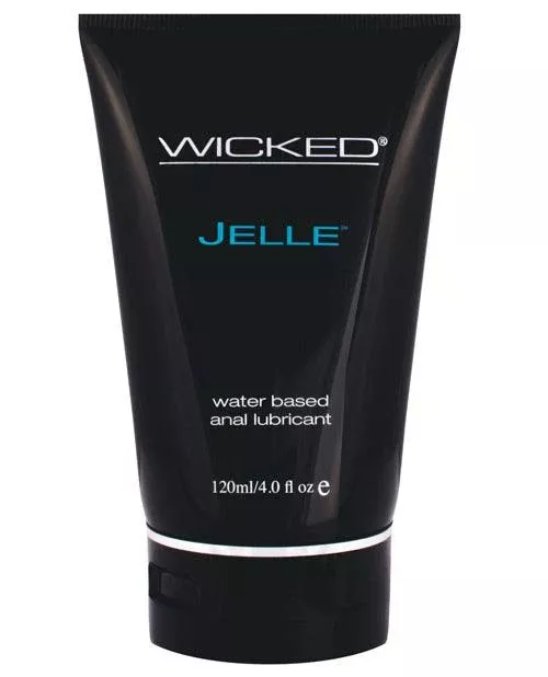 Wicked Sensual Care Jelle Water Based Anal Lubricant - 4 Oz Fragrance Free