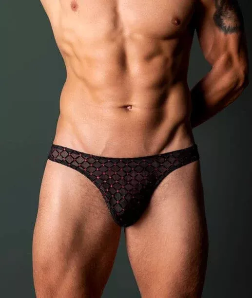 Widow Maker Uplift Thongs Black S/M