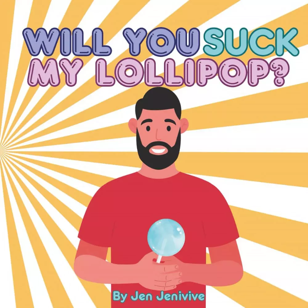 Will You Suck My Lollipop? Novelty Adult Humor Book | Red Garter