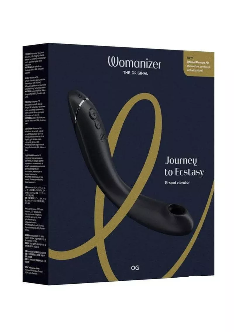 Womanizer OG G-Spot Air Suction Vibrator Slate
