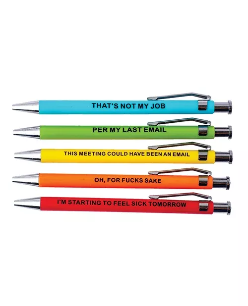 Wood Rocket Offensive Pens - 5 Pack