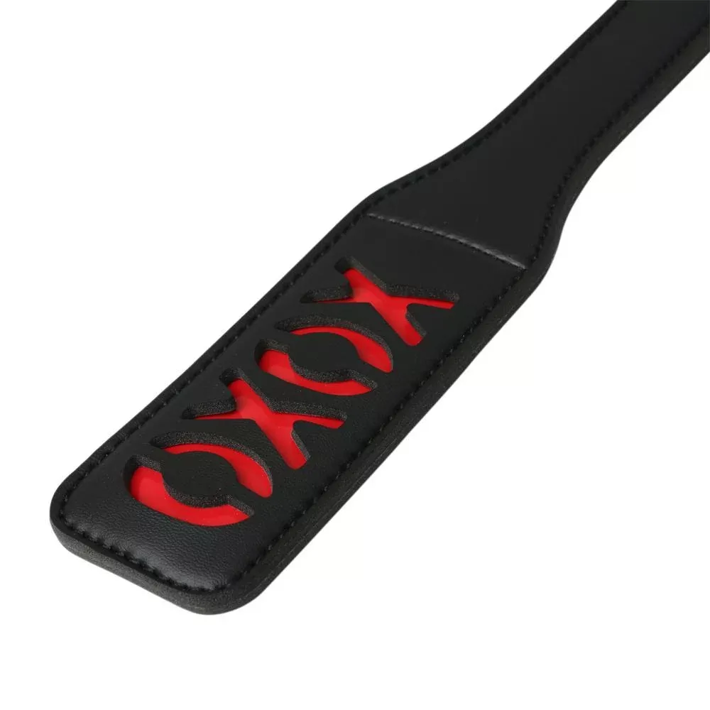XOXO Vegan Leather Paddle ♥ Sex and Mischief by Sportsheets