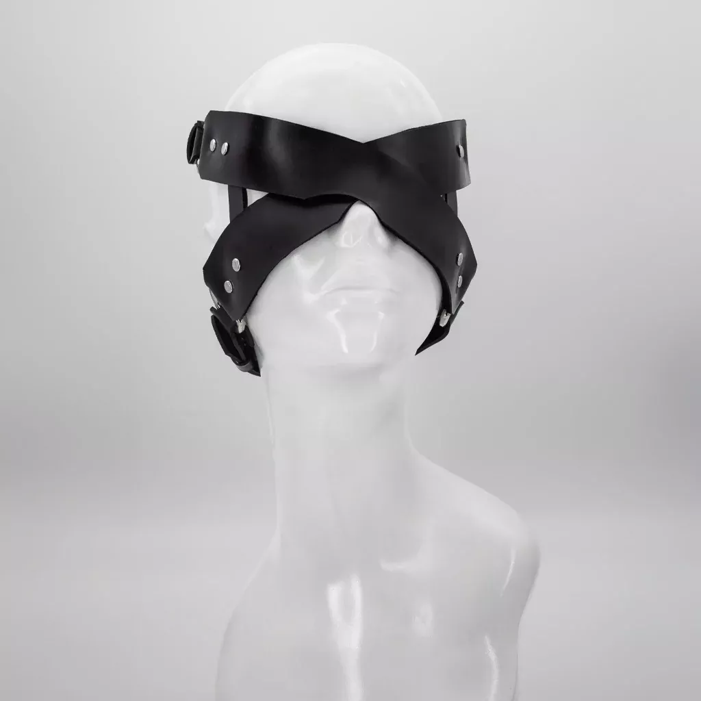 Zafira Cross Padded Blindfold