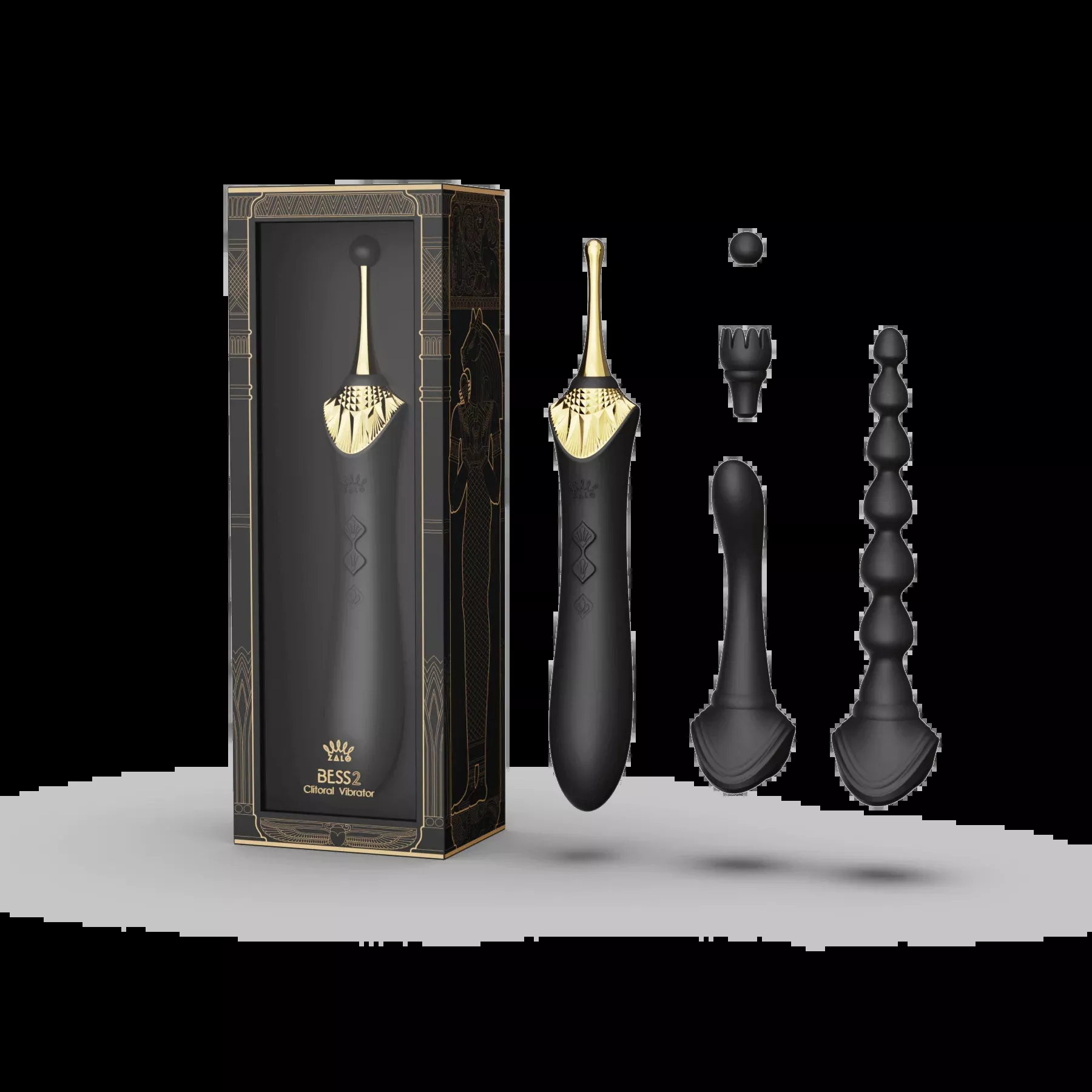 ZALO Bess 2 Clitoral Massager Black