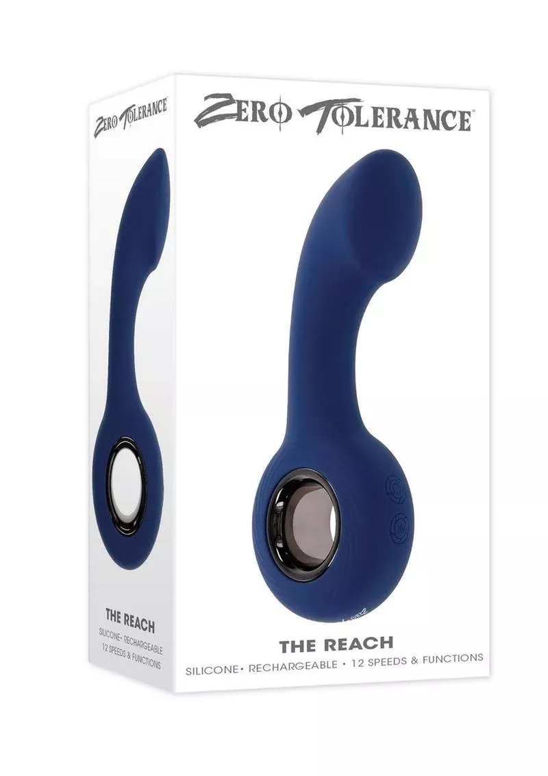 Zero Tolerance Reach Rechargeable Silicone Anal Plug