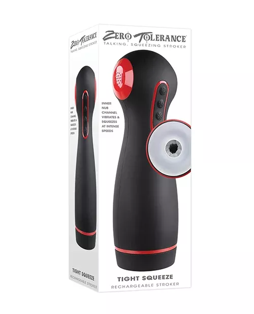 Zero Tolerance Tight Squeeze - Multi-Function Vibrating Stroker