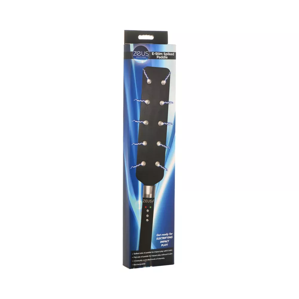 Zeus Electrosex E-Stim Spiked Paddle