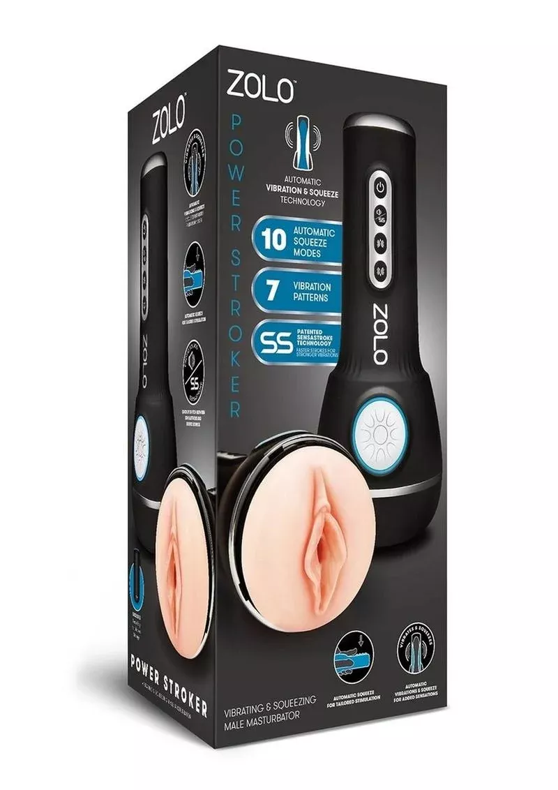 ZOLO Power Stroker Rechargeable Silicone Masturbator